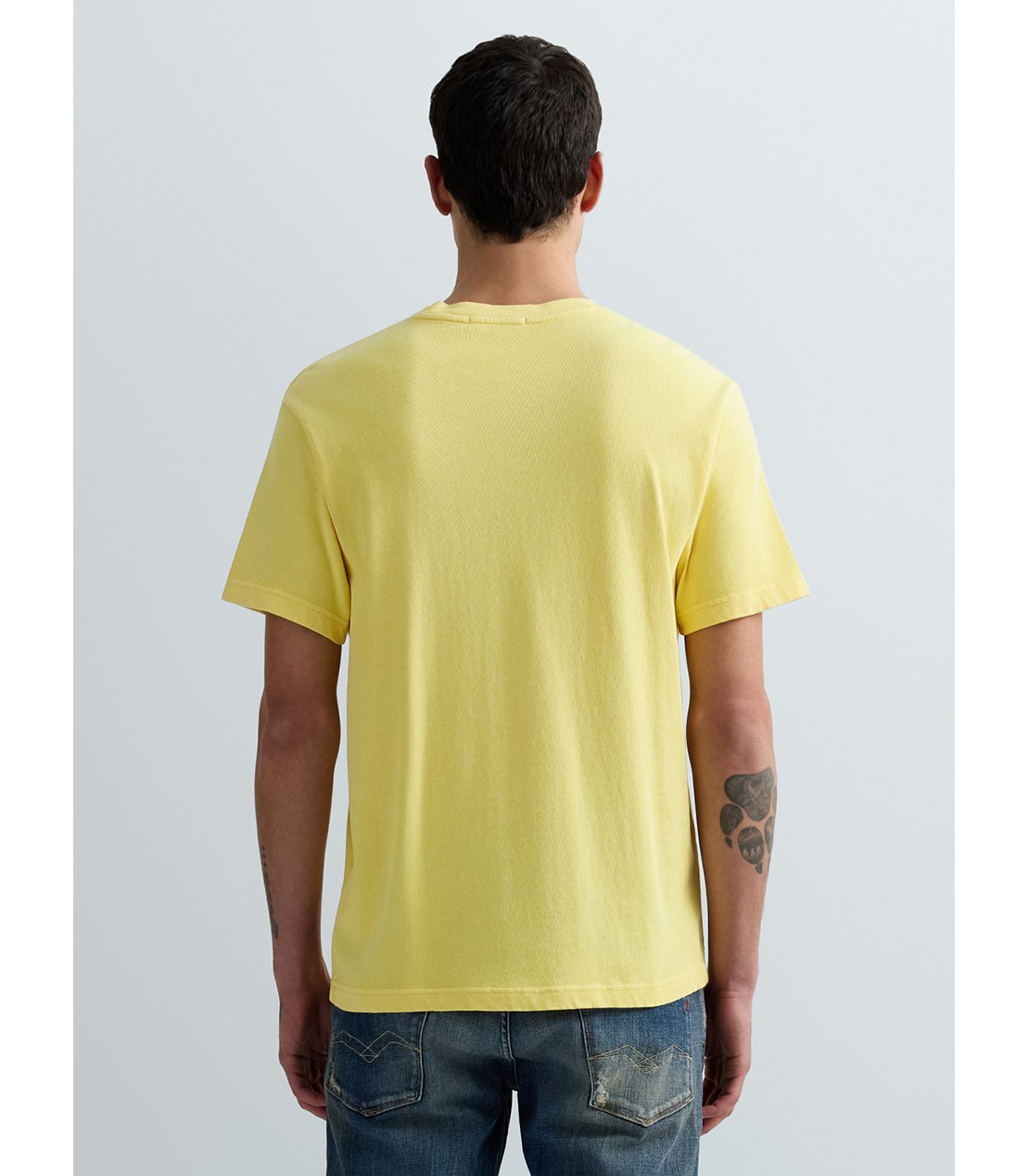 ヘビーコットンジャージーROCK HILL Tシャツ 詳細画像 レモンイエロー 3